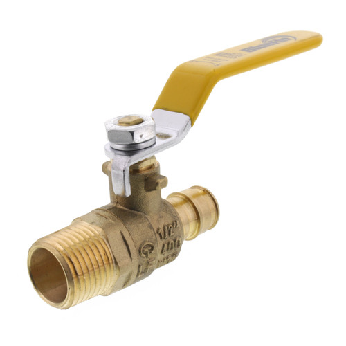 1/2 PEX X 1/2 MP BALL VALVE PMBV-012-NL