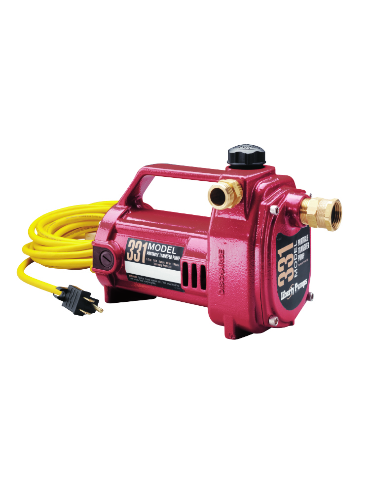 LIBERTY 331 TRANSFER PUMP 1/2HP DRAINING WATER HEATERS