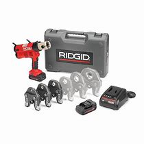 67058 RP350-B CORDLESS PRESS
TOOL KIT W/1/2,3/4,1 JAWS FOR 
COPPER FITTINGS ONLY. THIS 
TOOL CAN BE USED WITH 
MEGAPRESS G HEADS UP TO 2&quot; or 
FOR COPPER PRESS UP TO 4&quot;
REPLACES (RP340-B 43353)