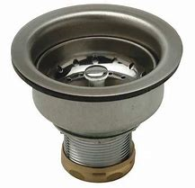 7532 DEEP CUP SS KIT STRAINER WITH BRASS NUTS @