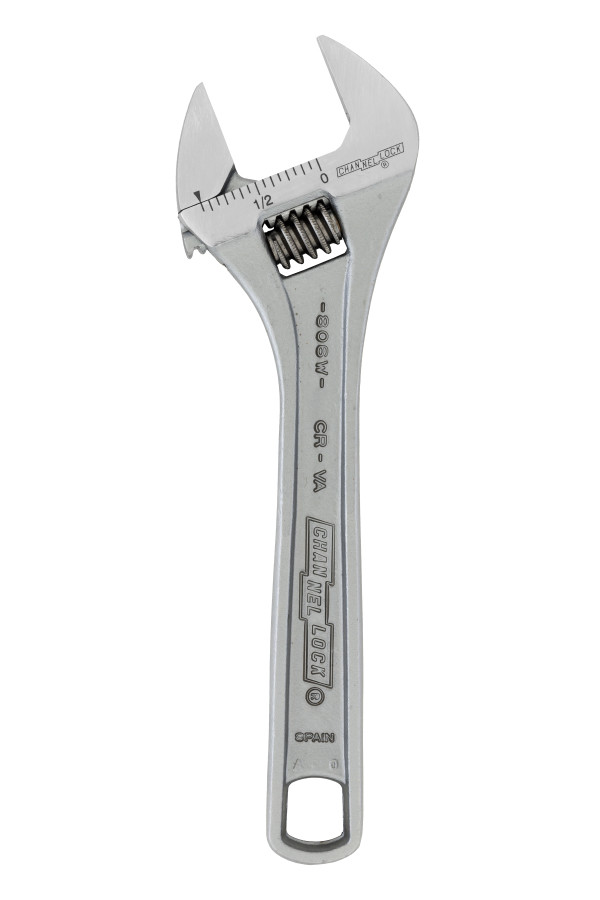 C/L 806PW 6 INCH ADJ WRENCH  WITH REVERSIBLE JAW (5) 
