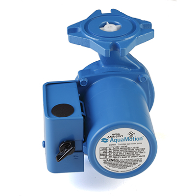 AMR-3FV1 3-SPEED CI CIRC PUMP W/4-WAY FLANGE &amp; CHECK VALVE