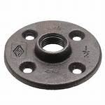 1-1/2 BLK M FLOOR FLANGE