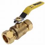 1 COMPRESSION BALL VALVE 1-1/8OD 