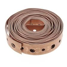 10FT COPPER 3/4X22 GAUGE BAND IRON #972