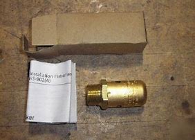 HOFFMAN 62 VACUUM BREAKER FOR  STEAM, 3/4 MALE IPS