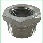 1-1/2X1-1/4 SS HEX BUSHING