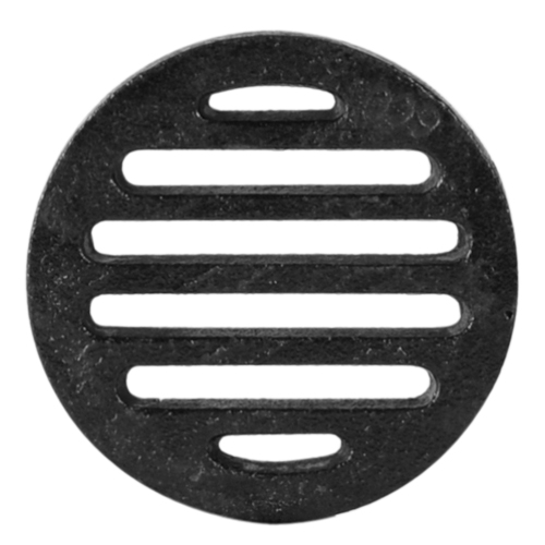 4-1/2RND C.I. STRAINER DRAIN COVER