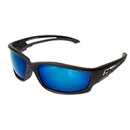 TSKAP218 KAZBEK BLACK POLARIZED BLUE MIRROR GLASSES